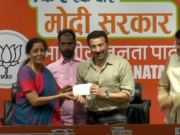 चुनाव लड़ेंगे सनी देओल चुनाव लड़ेंगे सनी देओल
