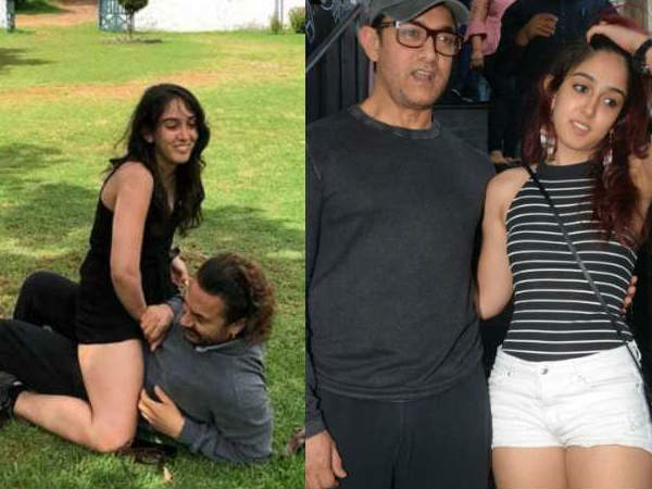 पापा के साथ मस्ती