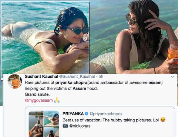 प्रियंका चोपड़ा को जमकर लताड़ा गया