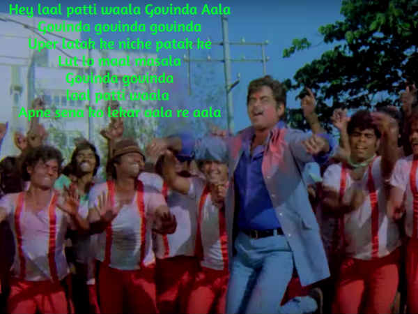 तीन बत्ती वाला गोविंदा