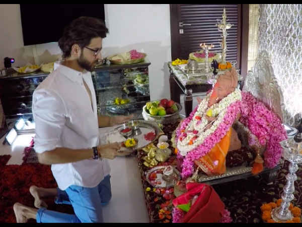 ऋतिक रोशन के गणपति