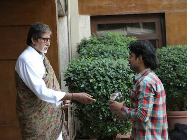 अमिताभ बच्चन के साथ काम करने का अनुभव