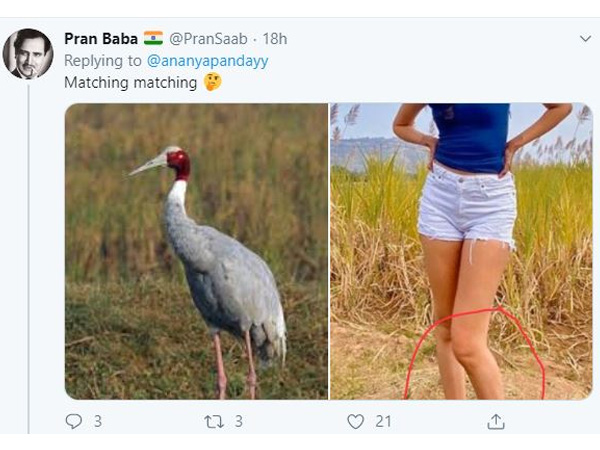 पैरों को किया ट्रोल