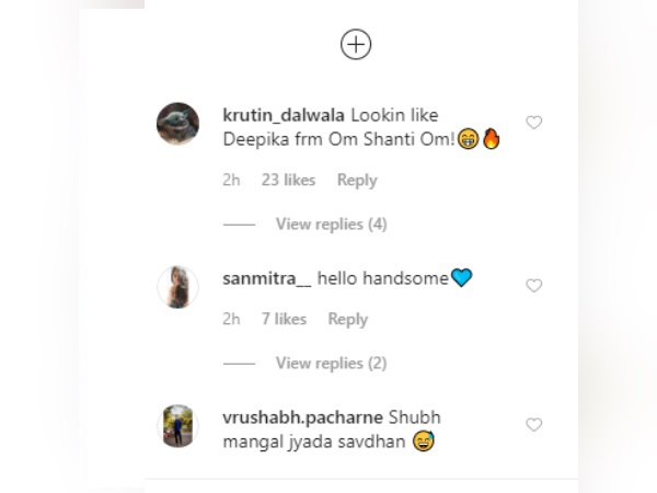 'ओम शांति ओम वाली दीपिका लग रहे हैं' 'ओम शांति ओम वाली दीपिका लग रहे हैं'