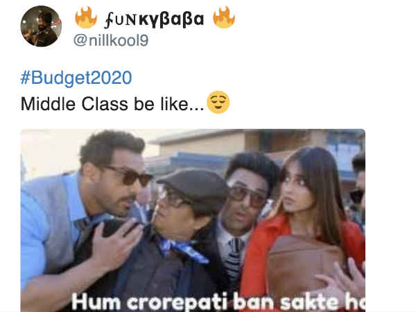बजट 2020 Reactions