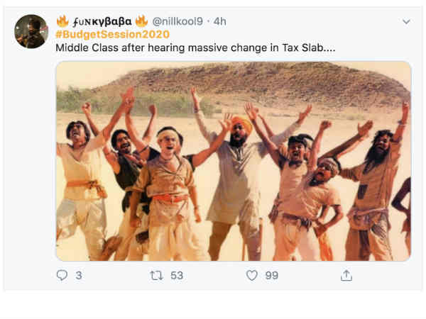 बजट 2020 Reactions
