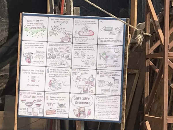 सेट पर सावधानी सेट पर सावधानी