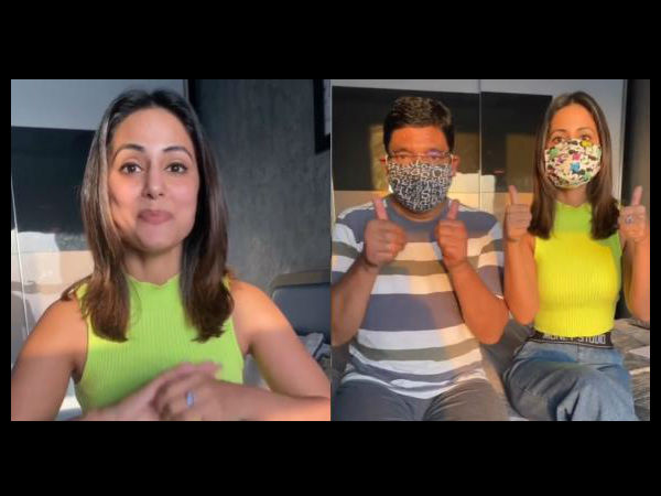 हिना खान और अदा खान ने भी सिखाया मास्क बनाया हिना खान और अदा खान ने भी सिखाया मास्क बनाया