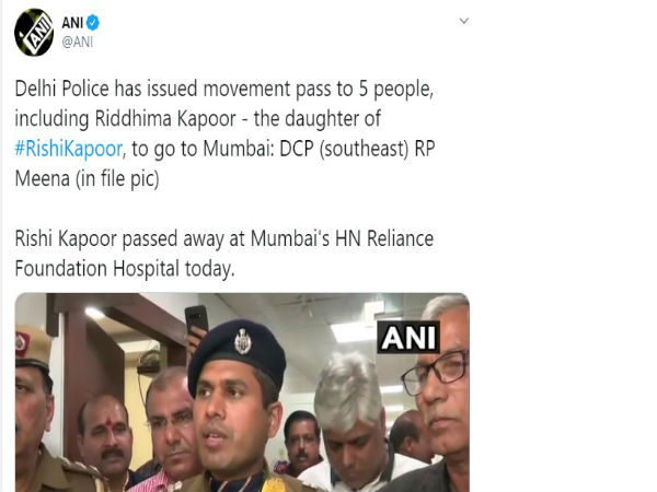 रिद्धिमा ने कहा है कि उनके पिता की तबीयत ठीक नहीं रिद्धिमा ने कहा है कि उनके पिता की तबीयत ठीक नहीं