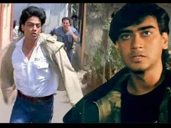 शाहरूख खान और अजय देवगन शाहरूख खान और अजय देवगन