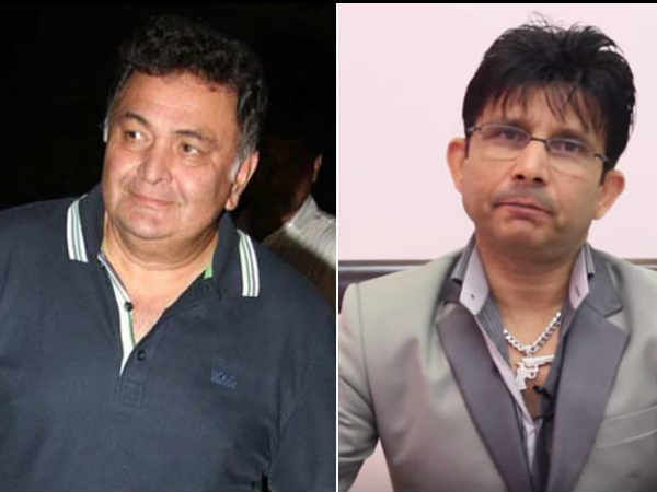 ऋषि कपूर ने की थी शिकायत ऋषि कपूर ने की थी शिकायत