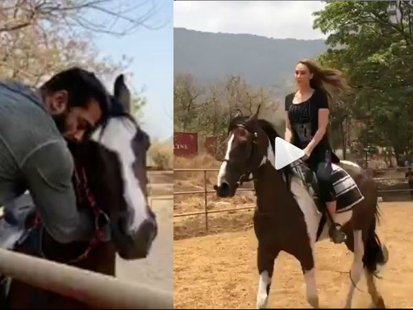 सलमान खान संग यूलिया वंतूर भी सलमान खान संग यूलिया वंतूर भी