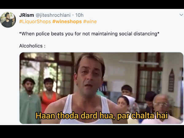 government-opens-liquor-shops-salman-khan-sanjay-dutt-memes-on-daaru-thekas-viral government-opens-liquor-shops-salman-khan-sanjay-dutt-memes-on-daaru-thekas-viral