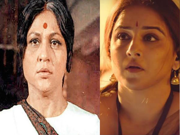 दीवार फिल्म में निरूपा रॉय और मिशन मंगल में विद्या बालन दीवार फिल्म में निरूपा रॉय और मिशन मंगल में विद्या बालन