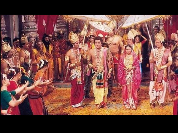 रामायण फिर टीआरपी में टॅाप पर रामायण फिर टीआरपी में टॅाप पर