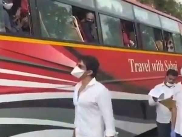 पहली बस में 350 लोग भेजे वहां से मिशन शुरू पहली बस में 350 लोग भेजे वहां से मिशन शुरू