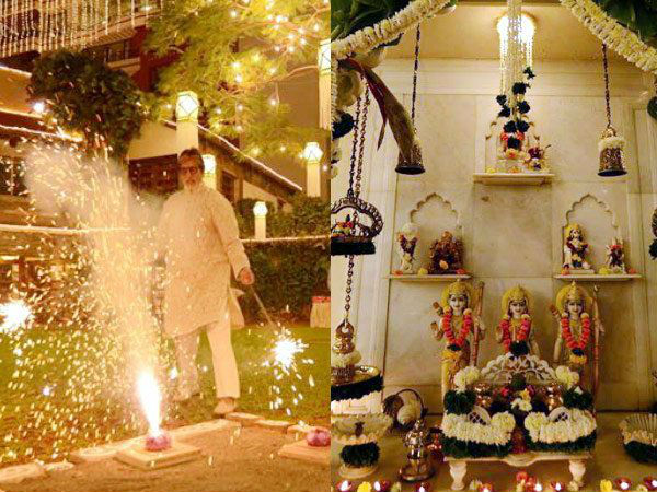 घर का मंदिर भी बेहद खूबसूरत