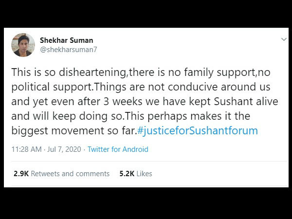 #JusticeForSushantForum #JusticeForSushantForum