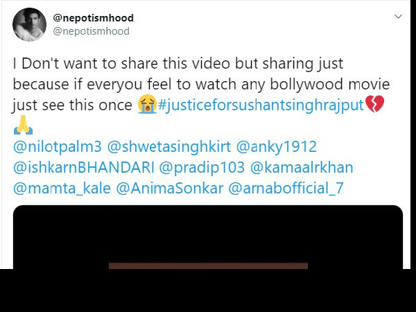 यूजर ने वीडियो पोस्ट करने की बताई वजह