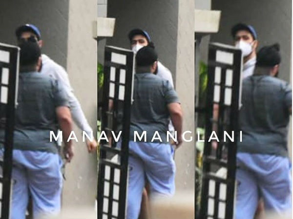 कैटरीना के घर के बाहर विकी कौशल