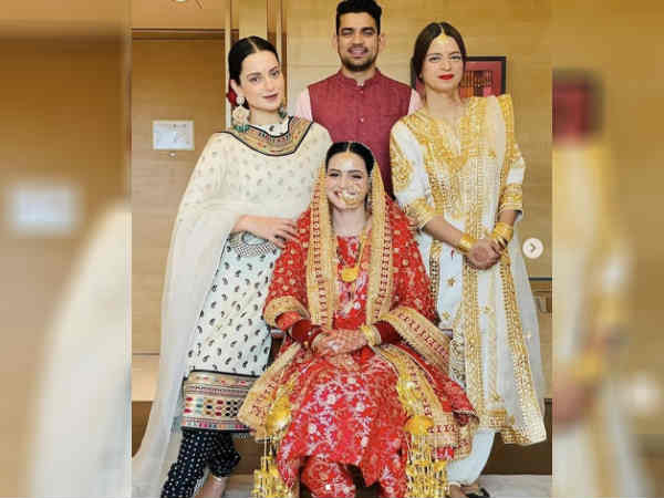 कंगना रनौत का परिवार