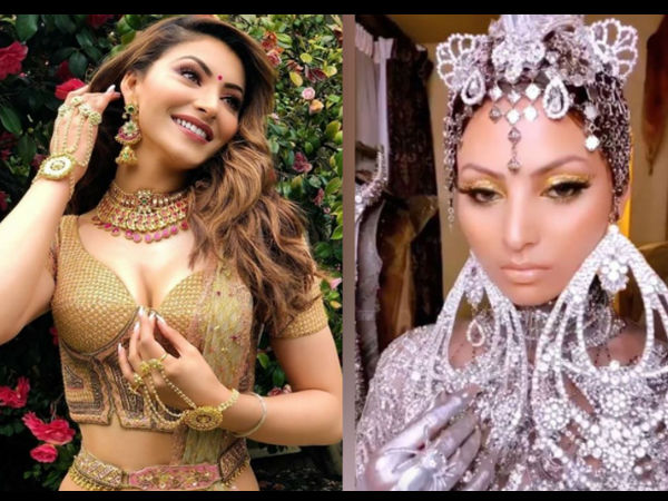 ऐसा है उर्वशी का लुक