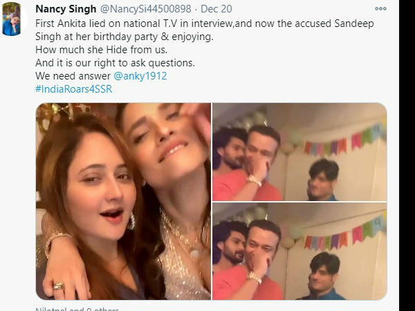 यूजर ने बोला अंकिता जवाब दो