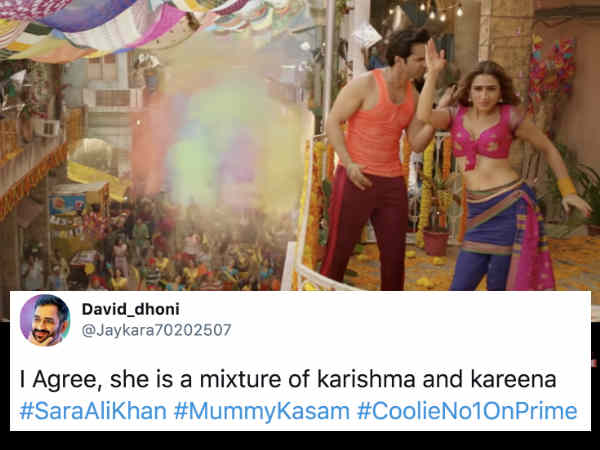 fans-react-to-varun-dhawan-sara-ali-khan-s-song-mummy-kasam-from-coolie-no-1 fans-react-to-varun-dhawan-sara-ali-khan-s-song-mummy-kasam-from-coolie-no-1