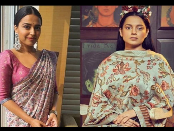 कंगना रनौत और स्वरा सोशल मीडिया पर एक्टिव कंगना रनौत और स्वरा सोशल मीडिया पर एक्टिव