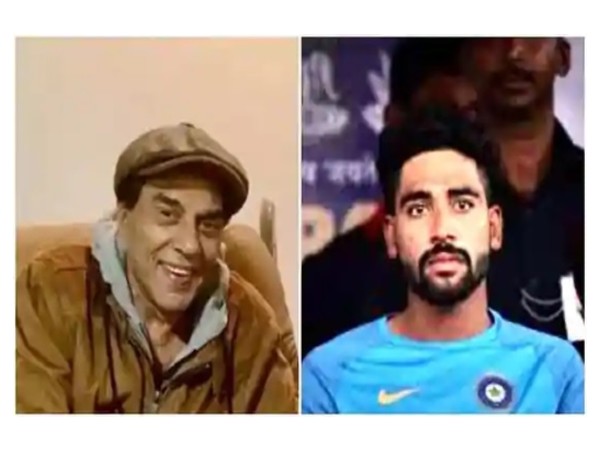 ट्वीट में धर्मेंद्र ने सिराज की तारीफ
