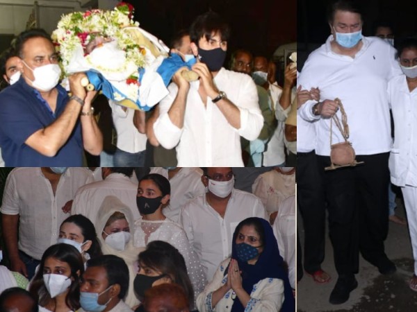 रणदीप कपूर ने दिया चाचा को कंधा