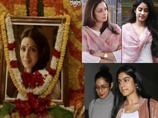 श्रीदेवी के करीबी हैं दोनों बेटियां श्रीदेवी के करीबी हैं दोनों बेटियां