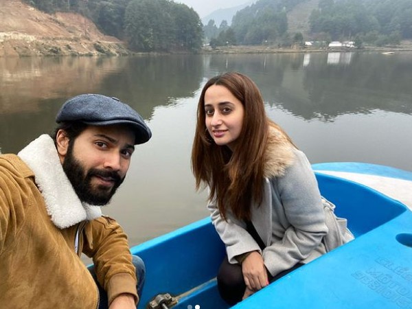 भेड़या' की शूटिंग भेड़या' की शूटिंग