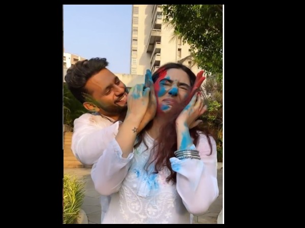 राहुल ने लगाया दिशा को रंग राहुल ने लगाया दिशा को रंग