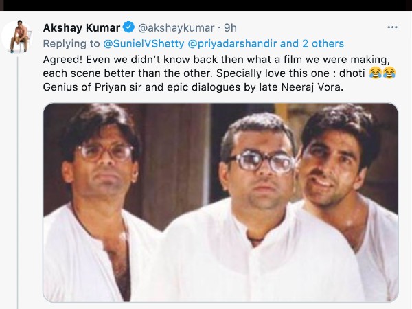 अक्षय कुमार ने भी बांटी यादें अक्षय कुमार ने भी बांटी यादें