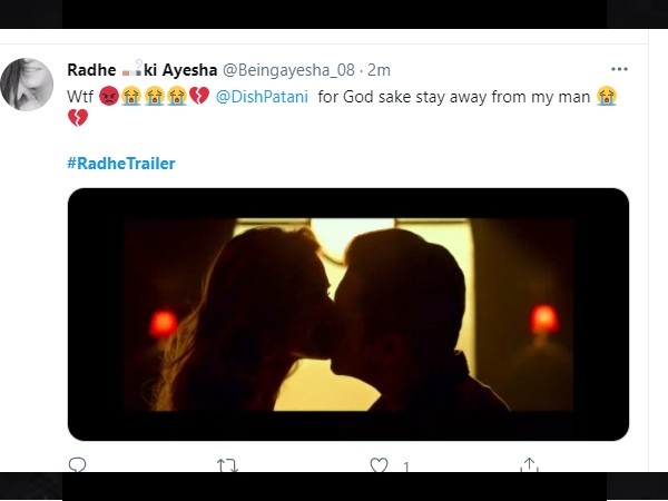सलमान खान ने कर डाली दिशा पटानी को KISS! सलमान खान ने कर डाली दिशा पटानी को KISS!