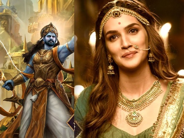 प्रभास-सैफ अली खान और कृति सैनन प्रभास-सैफ अली खान और कृति सैनन