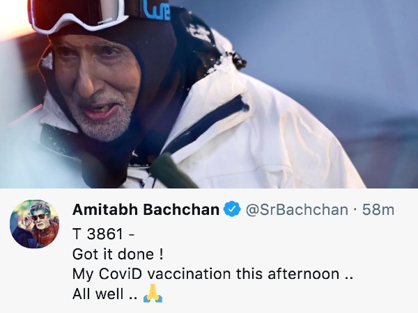 लगवा चुके हैं वैक्सीन लगवा चुके हैं वैक्सीन