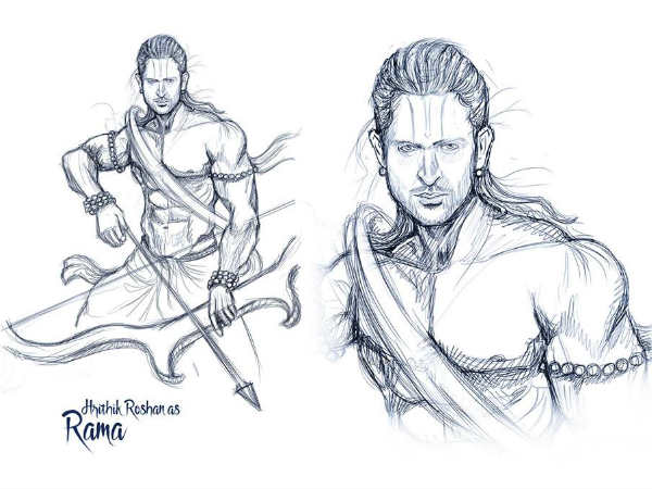 ऋतिक रोशन बनते भगवान श्रीराम ऋतिक रोशन बनते भगवान श्रीराम