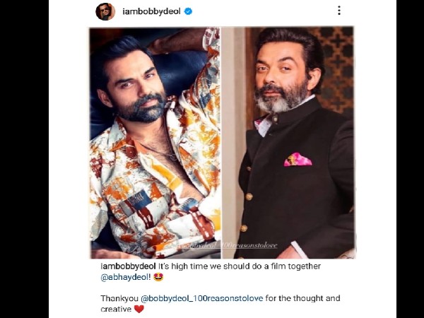 Bobby Deol, Abhay Deol, Bobby Deol, Abhay Deol,
