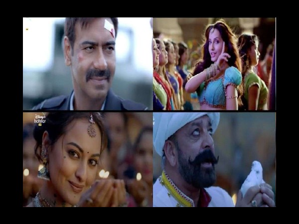 नोरा फतेही का भुज द ऑफ इंडिया' में डांस नोरा फतेही का भुज द ऑफ इंडिया' में डांस