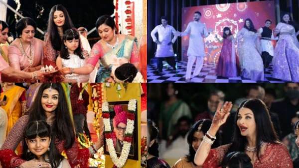 ऐश्वर्या राय बच्चन के कजिन की शादी ऐश्वर्या राय बच्चन के कजिन की शादी