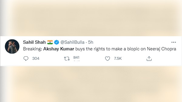 अक्षय कुमार को लेकर तुरंत आने लगी अफवाहें अक्षय कुमार को लेकर तुरंत आने लगी अफवाहें