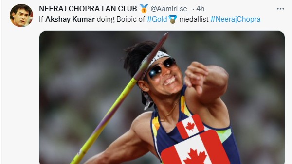 भाला फेंकते नजर आए अक्षय कुमार भाला फेंकते नजर आए अक्षय कुमार