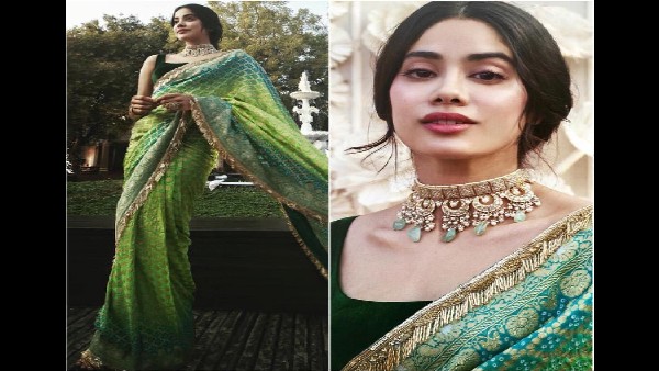 साड़ी में खूबसूरत जान्हवी कपूर साड़ी में खूबसूरत जान्हवी कपूर
