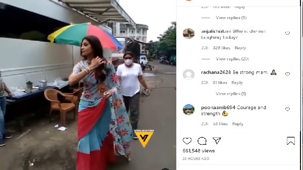 शिल्पा शेट्टी के वीडियो पर फैंस का रिएक्शन शिल्पा शेट्टी के वीडियो पर फैंस का रिएक्शन