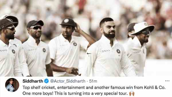 भारत की जीत का जश्न भारत की जीत का जश्न