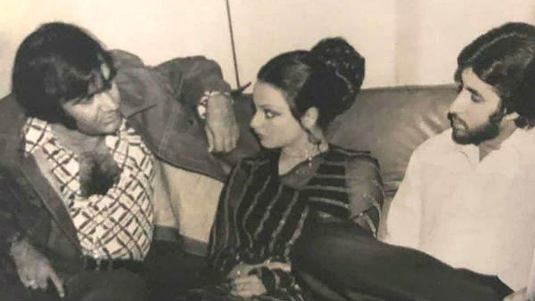 अमिताभ बच्चन के साथ पहली फिल्म अमिताभ बच्चन के साथ पहली फिल्म