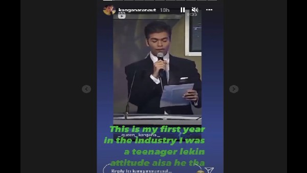 Kangana ranaut, Karan Johar, Kangana ranaut, Karan Johar,