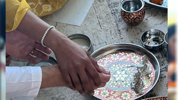 अमेरिका में रीति रिवाज से पूजा की अमेरिका में रीति रिवाज से पूजा की
